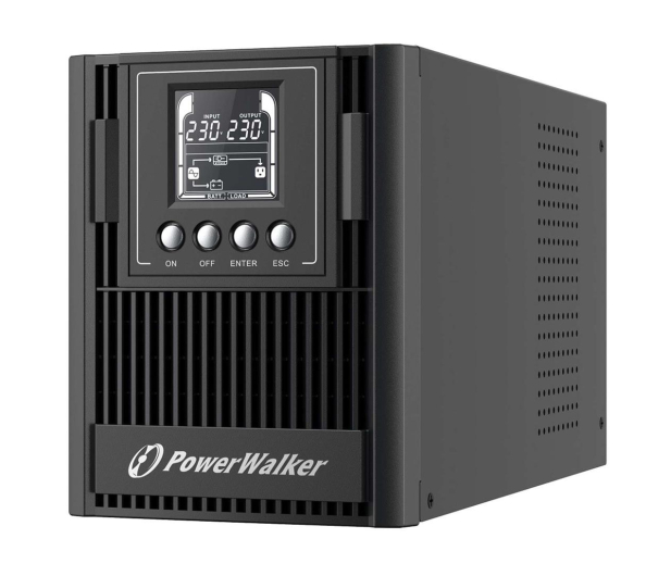 POWERWALKER UPS ON-LINE 1000VA AT 3X FR OUT, USB/RS-232, LCD, TOWER, EPO VFI 1000 AT FR - 1148552 - zdjęcie
